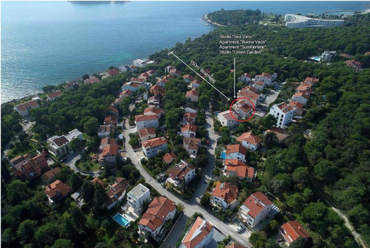 Studio Sea View Borik 로비니 외부 사진